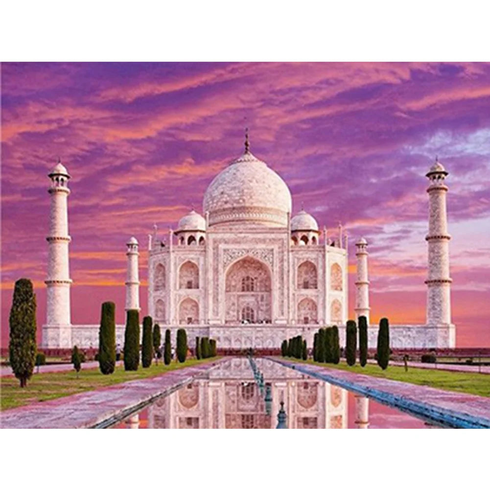 Taj Mahal 50*40cm full round drill diamond painting