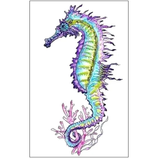 Sea Horse 40*30cm full square drill diamond painting